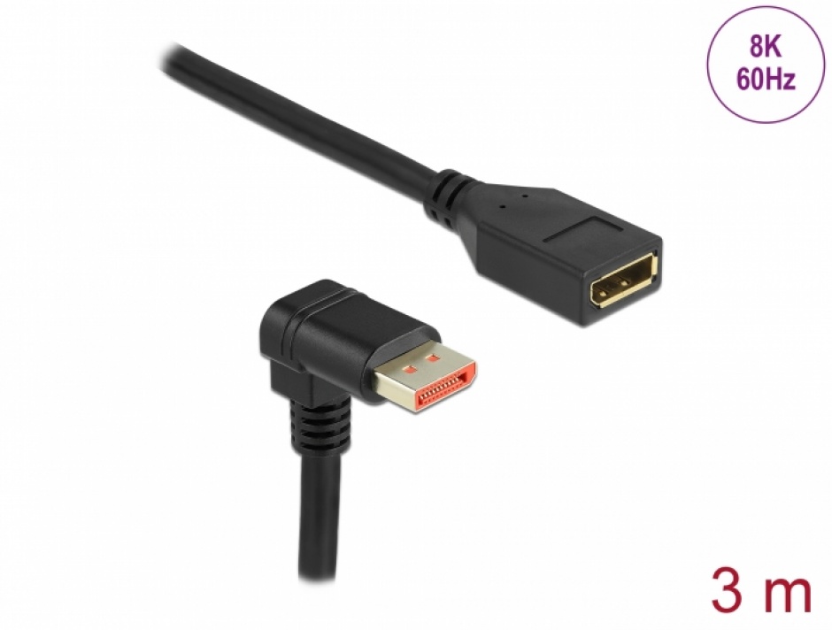 Cablu DisplayPort 8K Delock 3m, HDR & 4K240Hz
