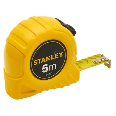 Ruleta Clasică STANLEY 0-30-497, 5 m, Lamă 25 mm