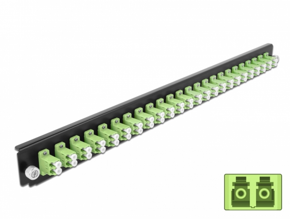 Panou 19" 24 Porturi LC OM5 Delock