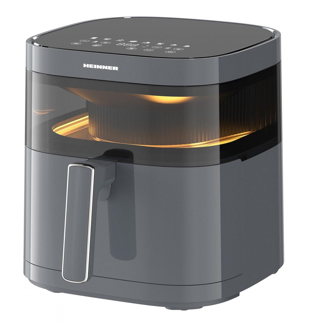 Friteuza Aer Cald Heinner DualHeat 5.7L 1700W - Fără Ulei - imagine 3