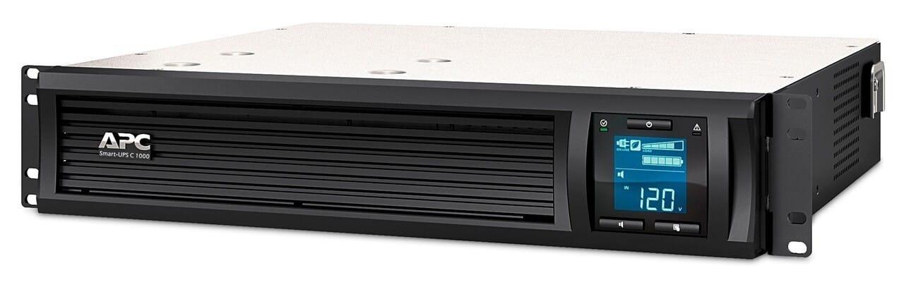 UPS APC Smart-UPS C 1000VA 600W Rack 2U - Sinusoidala Pura - imagine 2