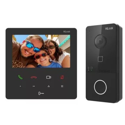 Kit Videointerfon IP HiLook, 2MP, Touchscreen