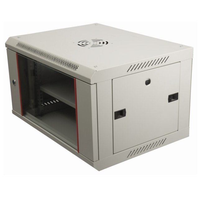 Dulap Rack 6U B-High, 530x600mm, cu tavă