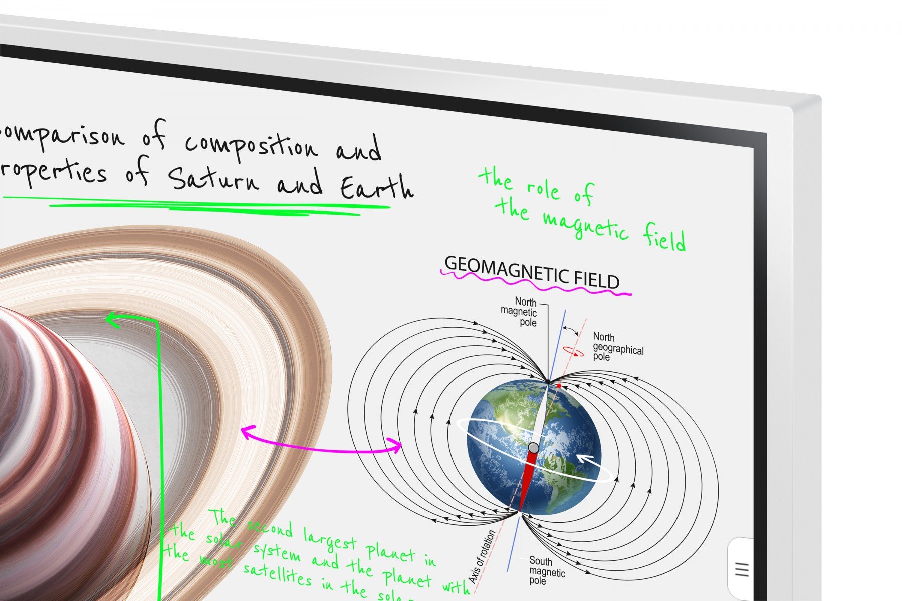 Display Interactiv Samsung Flip Pro 65" UHD 4K - Colaborare Avansată - imagine 8