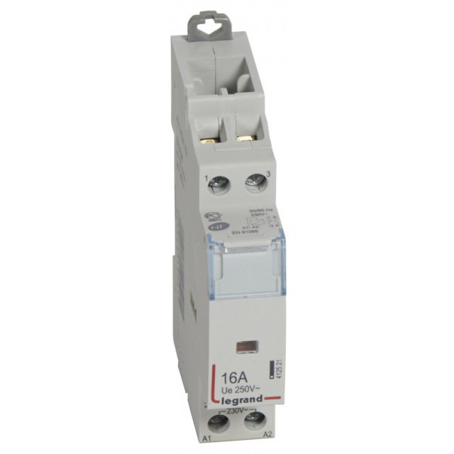 Contactor Modular Legrand 16A, 230V, 1NO/1NC