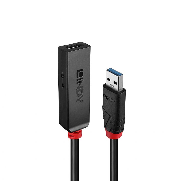 Lindy USB 3.2 Activ 10m | Preluungitor Slim