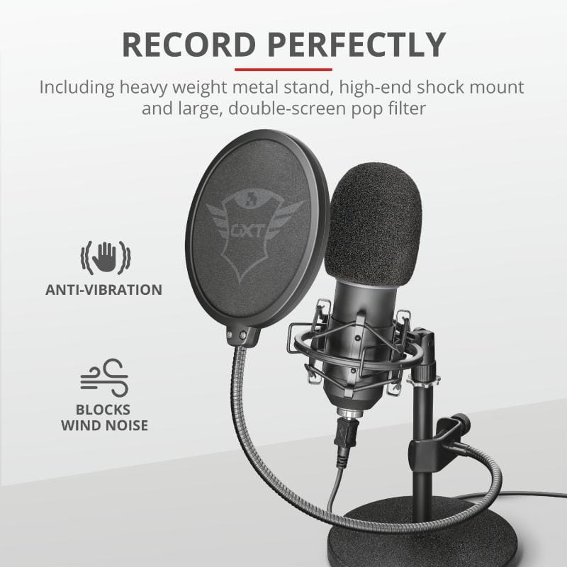 Microfon Trust GXT 252 Emita Streaming USB Profesional - imagine 6