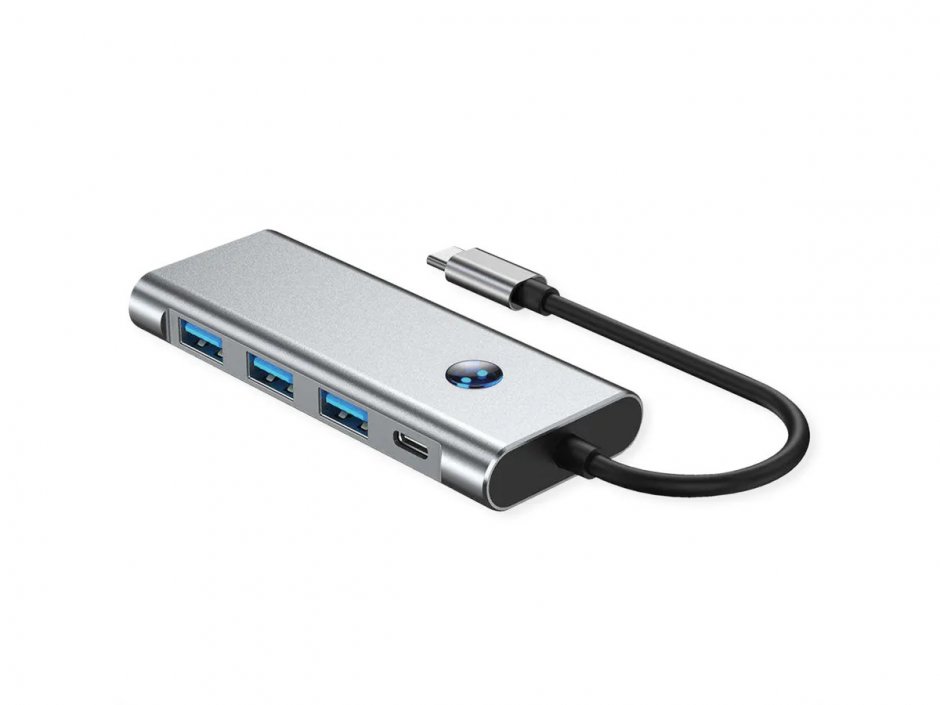 Value Docking Station USB-C HDMI 4K 60Hz, 3x USB, PD 100W