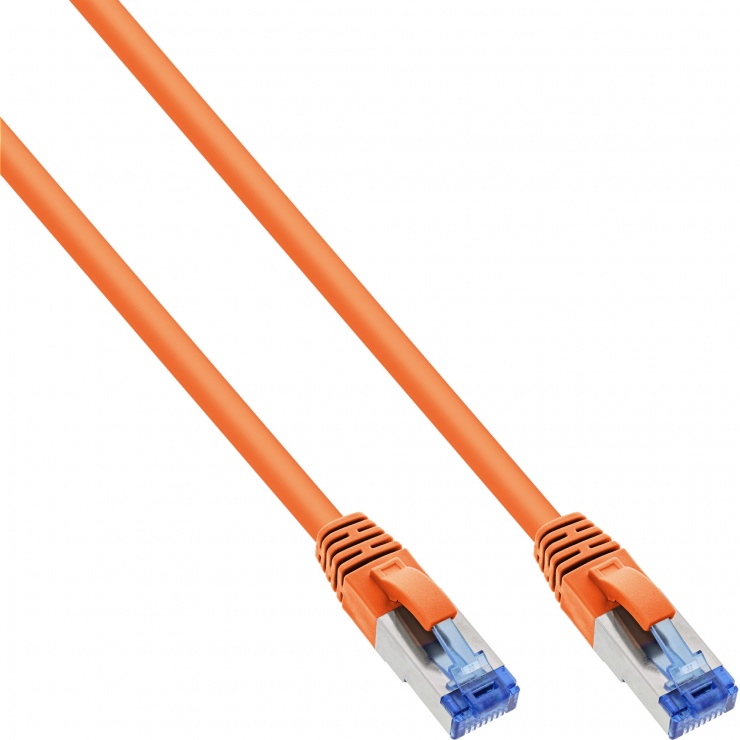 Cablu RJ45 Cat.6A SFTP 20m InLine Orange