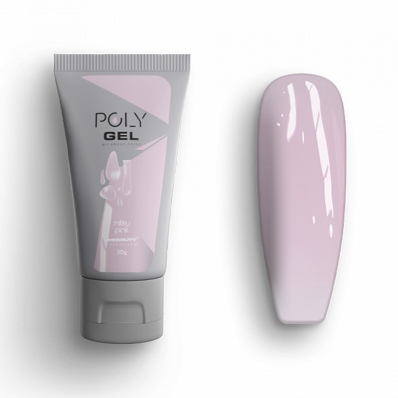 PolyGel 2M Hema Free Milky Pink 30g Nailshop