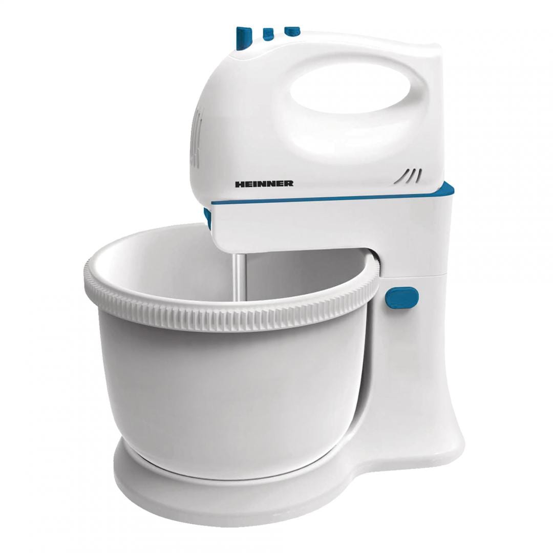 Mixer cu Bol Heinner Charm 300W, Albastru - 5 Viteze - imagine 2