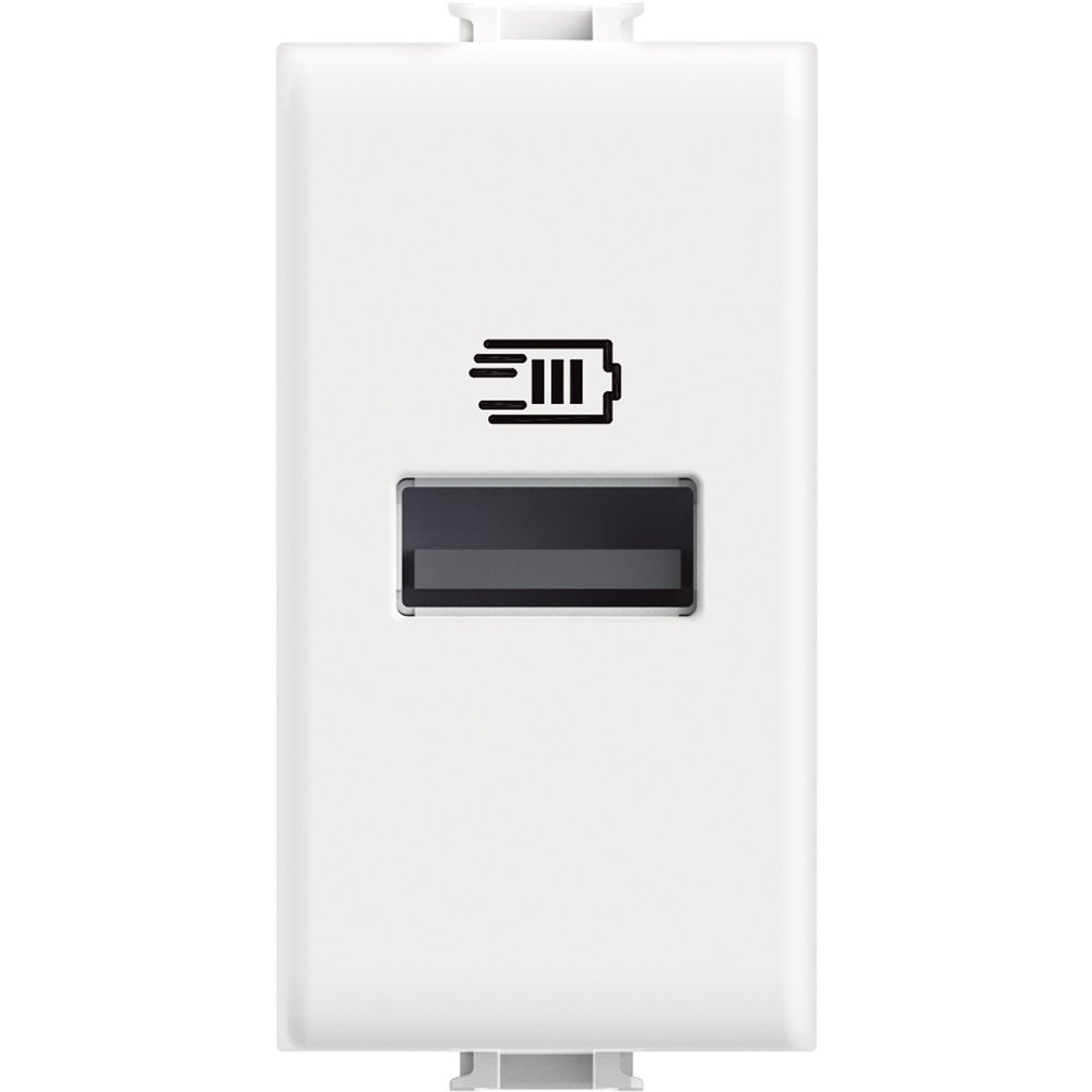 Încărcător USB Bticino Matix 15W, Alb