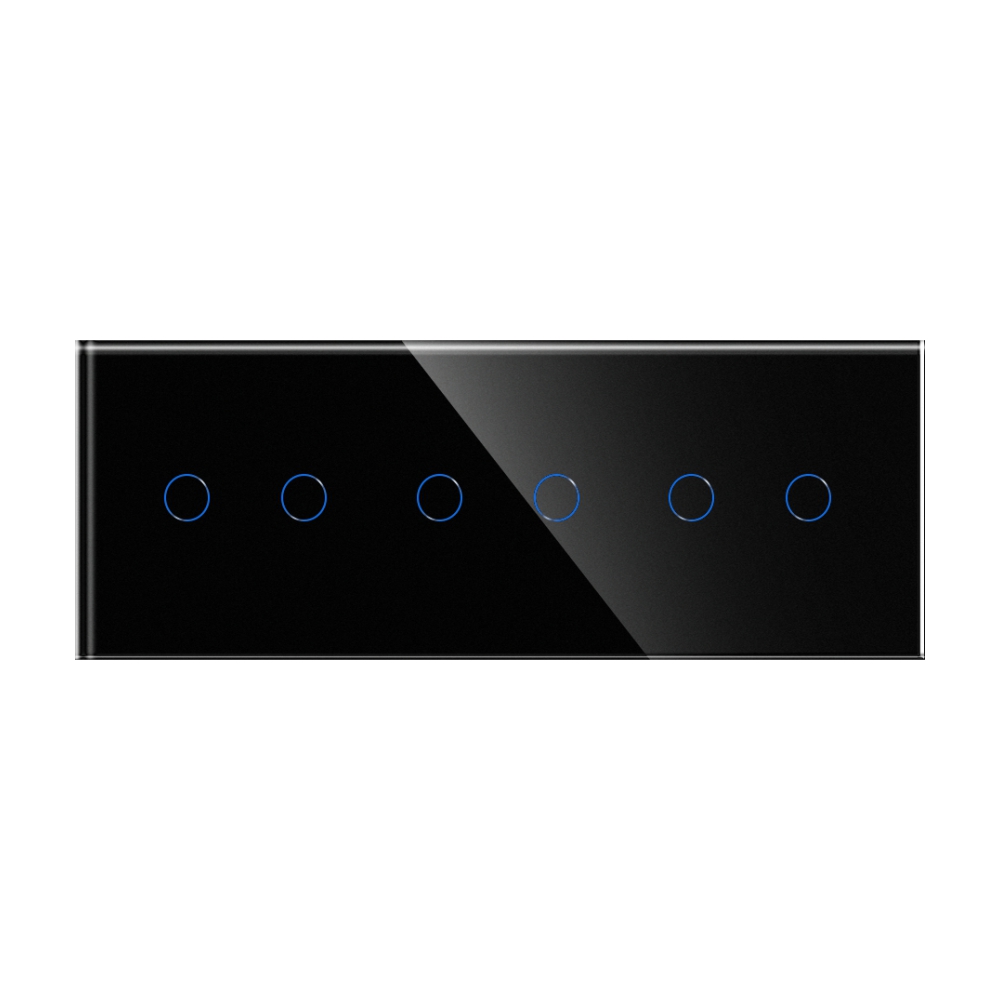 Intrerupator Touch Sticla LUXION, 3 Module IP45 - imagine 6
