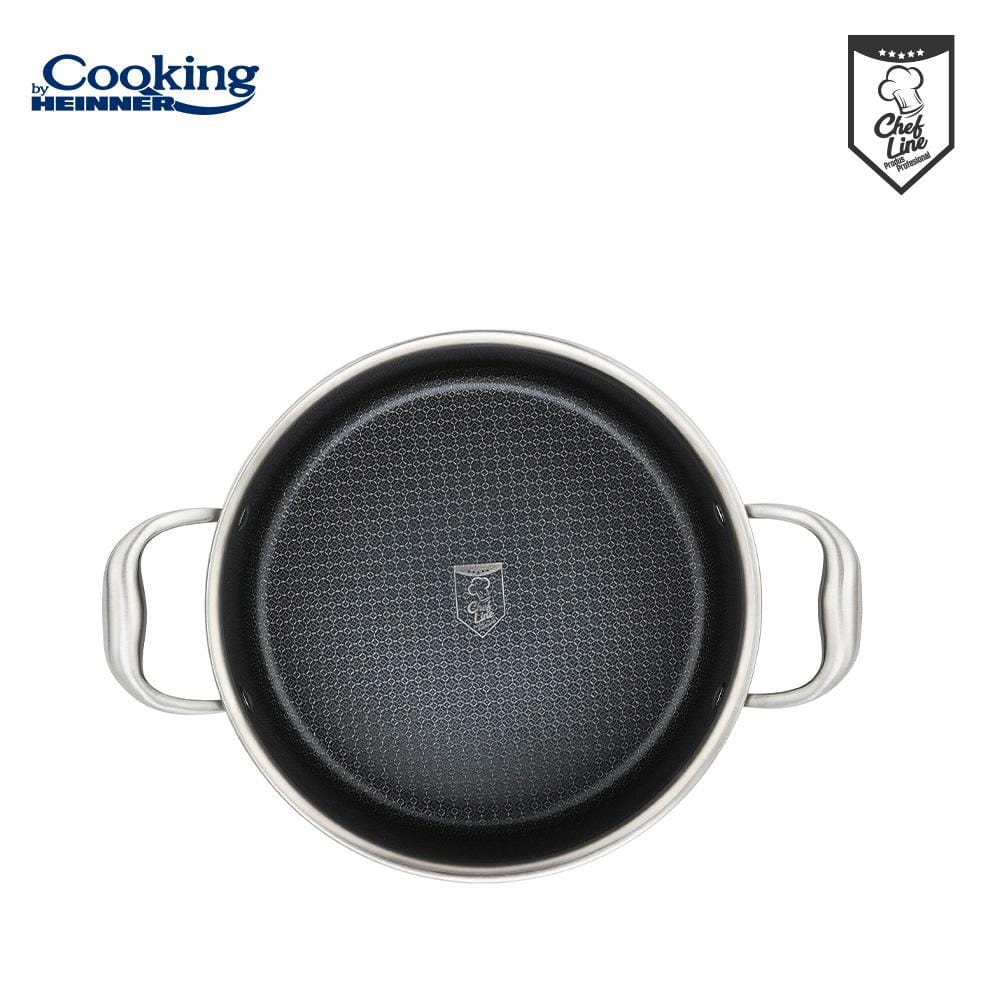 Semioală Inox Heinner Titanium3 5L cu Capac Sticlă - imagine 9