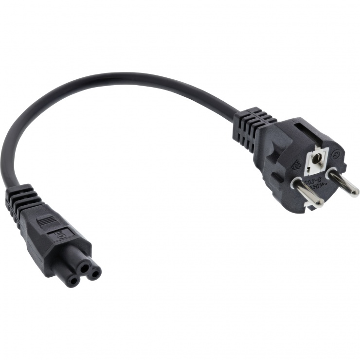 Cablu Alimentare Notebook Schuko C5 0.3m InLine