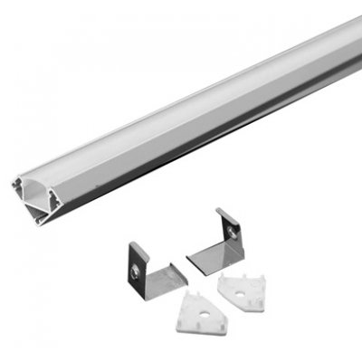 Profil Aluminiu LED V-TAC 2m, Alb