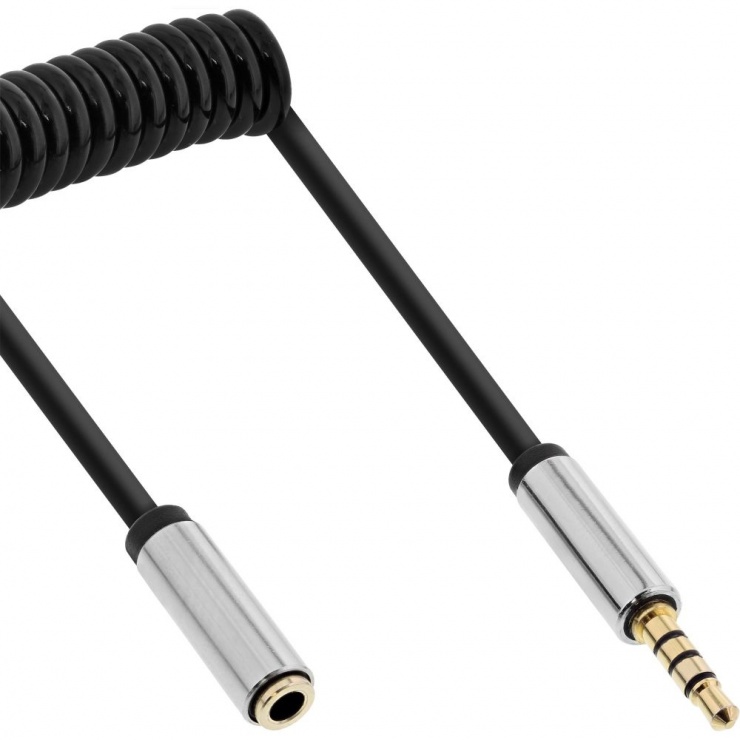 Cablu Audio Jack 3.5mm T-M 4P 0.5m InLine