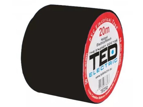 Banda Izolatoare PVC Ted 20m | Protecție Sigură