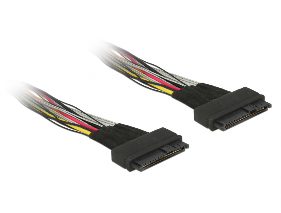 Cablu U.2 SFF-8639 M-M 0.5m Delock NVMe