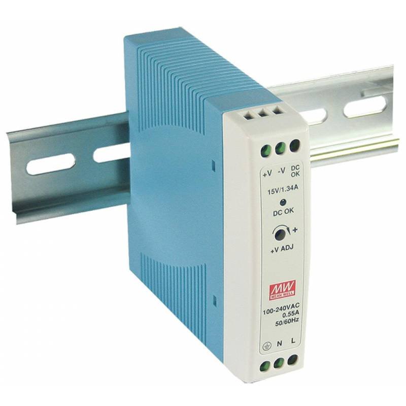Sursa de alimentare 5V-3A MeanWell MDR-20-5 15W