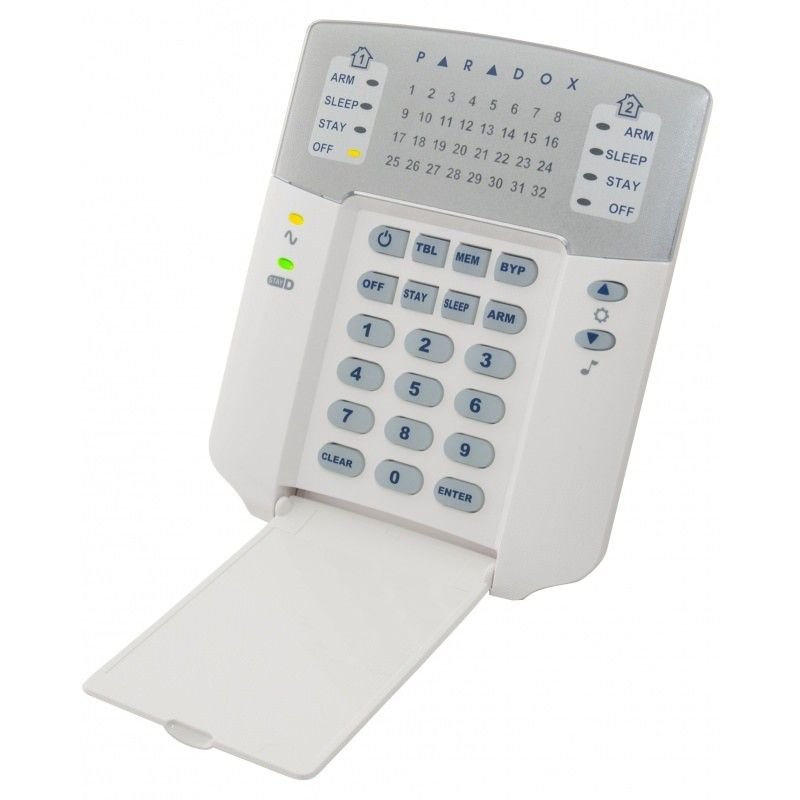 Tastatură Paradox K32LED, 32 Zone, LED