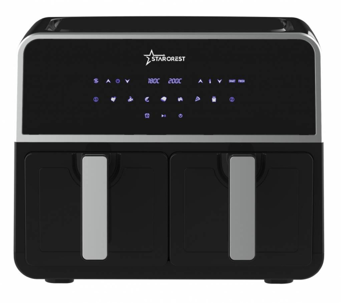 Friteuza cu Aer Starcrest, 9L, 1800W, Cos Dublu