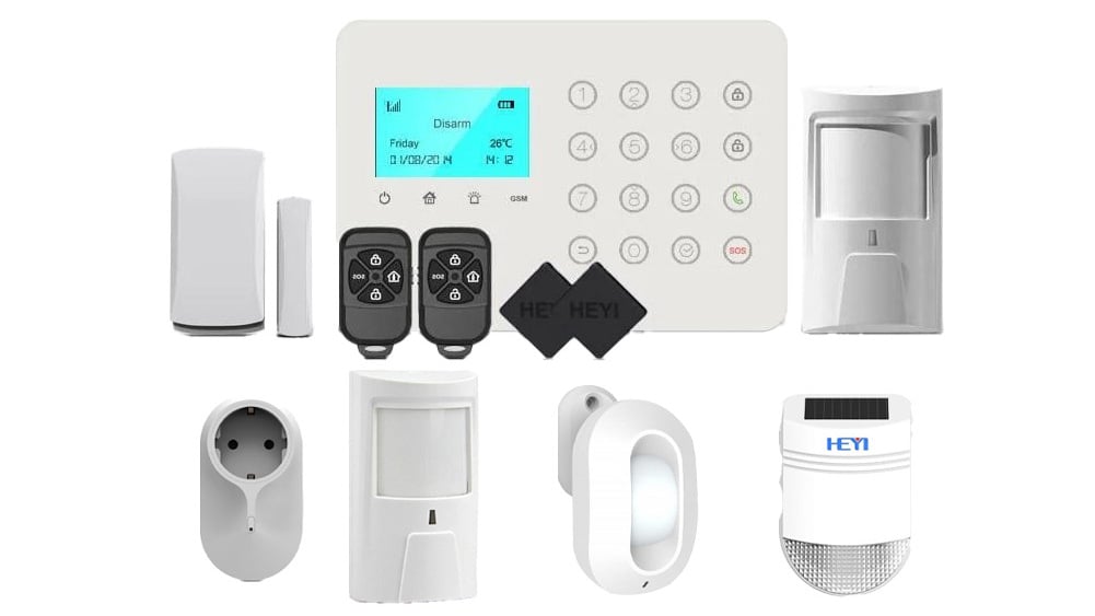 Kit Alarma Wireless Heyi GSM | Securitate Completă