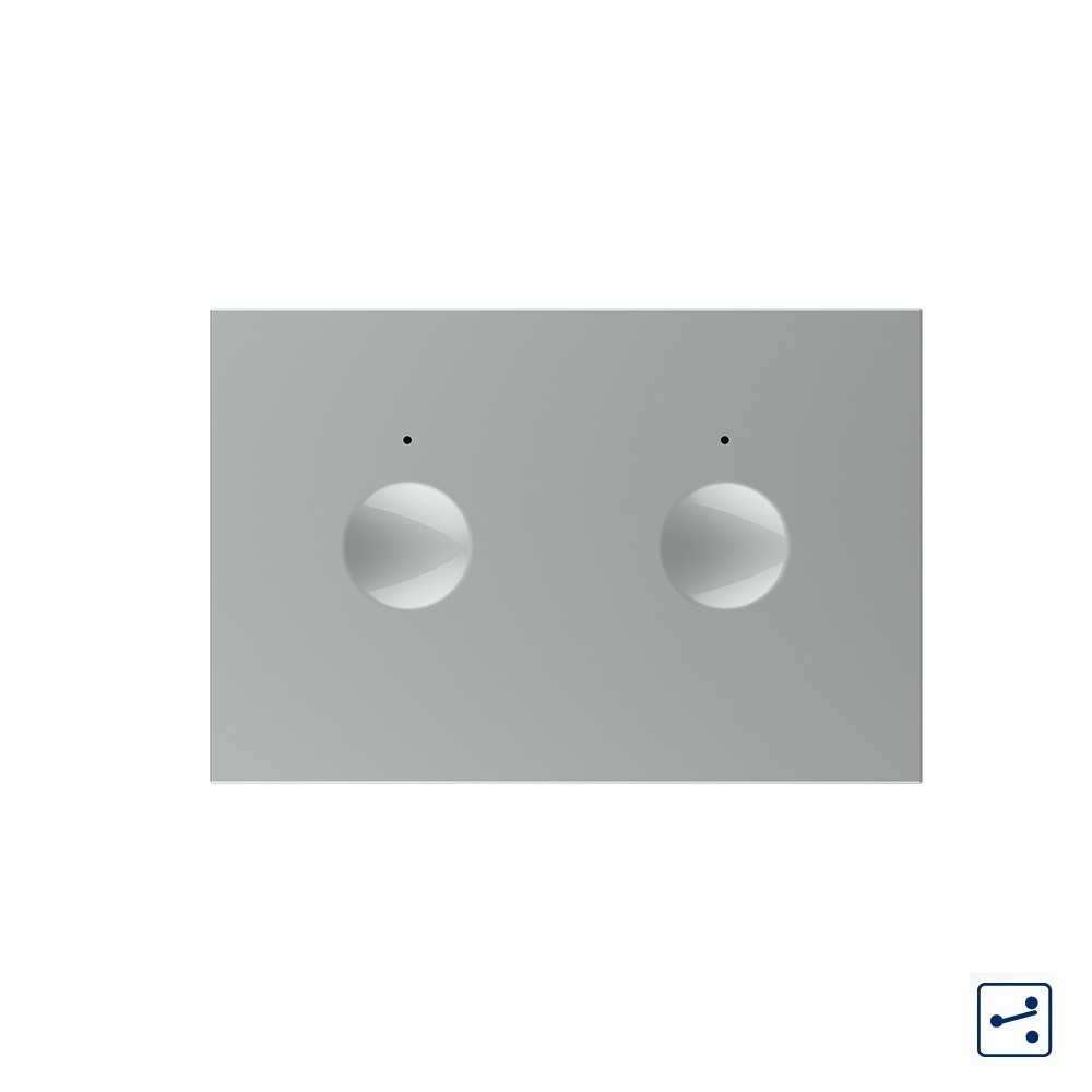 Modul Dublu Touch Livolo Cap Scară Italian - imagine 11