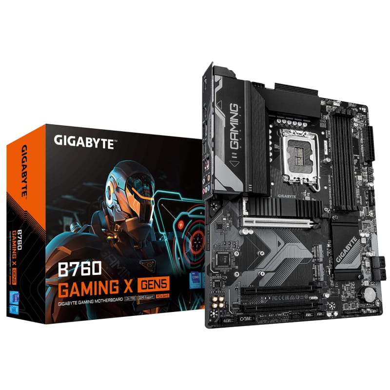 Placă de bază Gigabyte B760 GAMING X GEN5 | DDR5, PCIe 5.0 - imagine 2