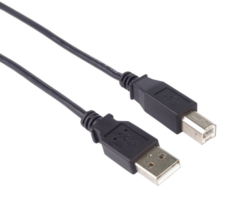 Cablu Imprimantă USB 2.0 A-B 2m, Negru
