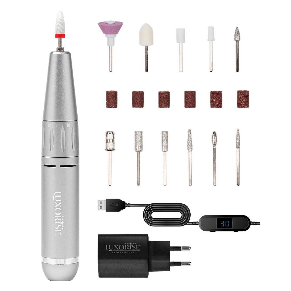 Freza Unghii Portabilă Titanium 30.000 RPM Luxorise