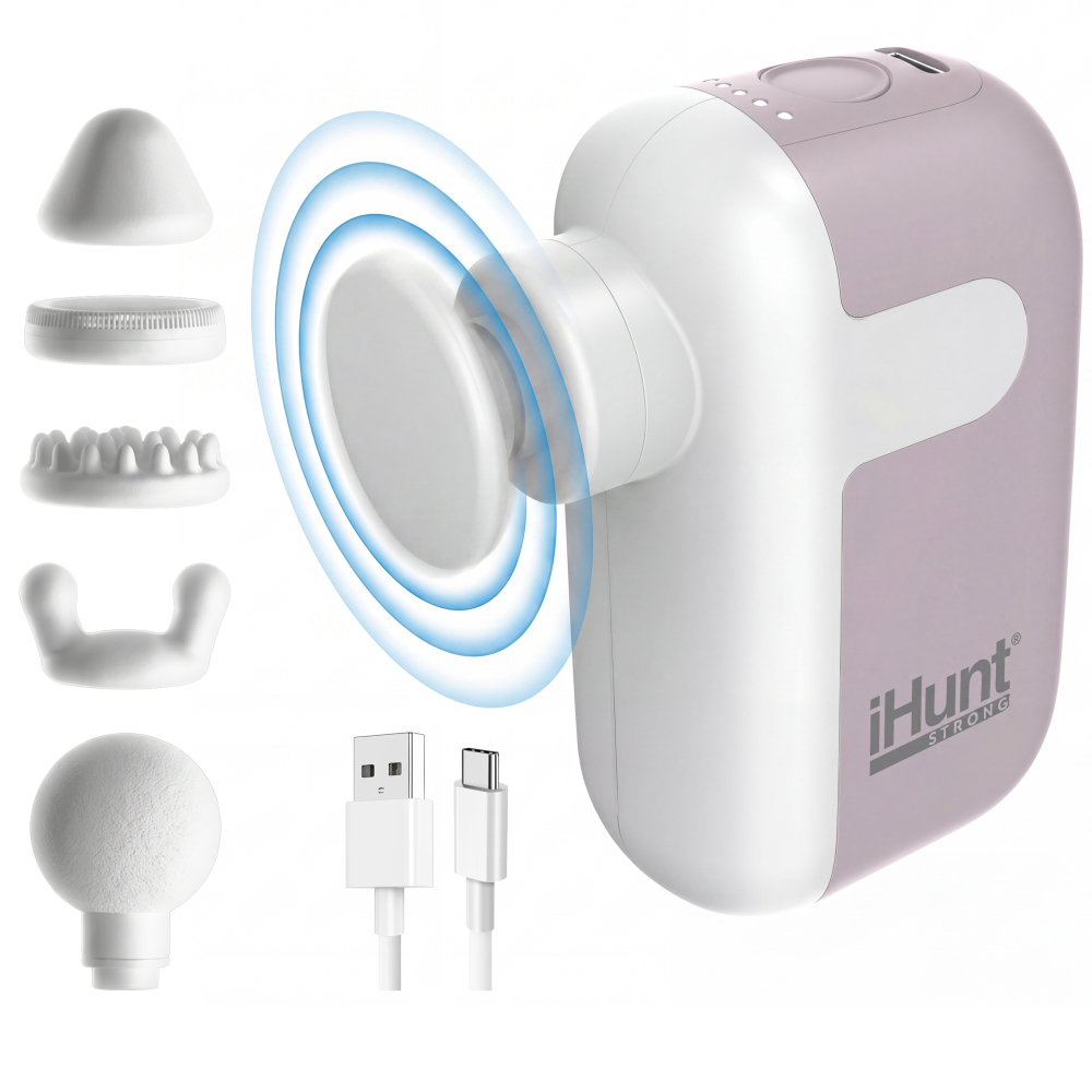 Pistol de masaj iHunt SPA PulseGun Ultra, percutie profunda