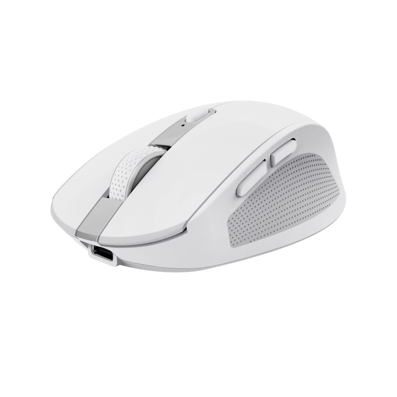 Mouse Trust Ozaa Compact 3200 DPI USB-A/C Alb - imagine 8