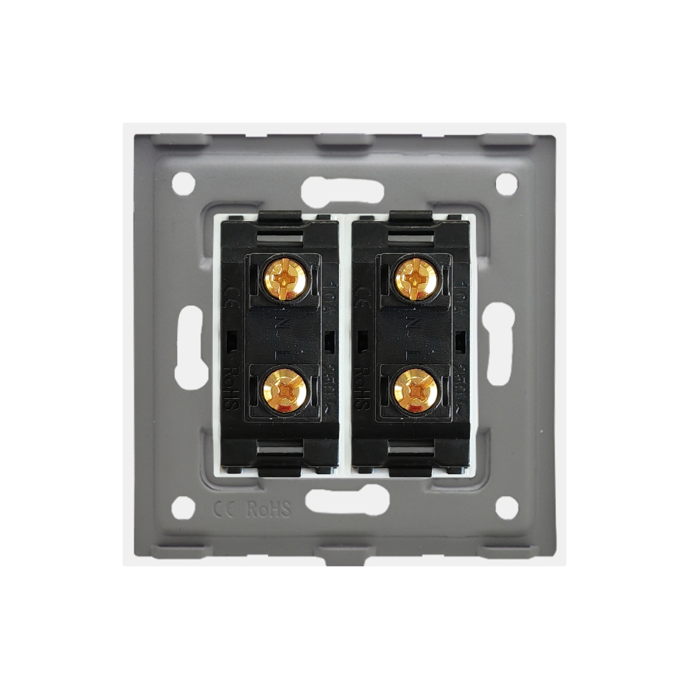 Priza Dubla Sticla LUXION, Design Modern - imagine 4