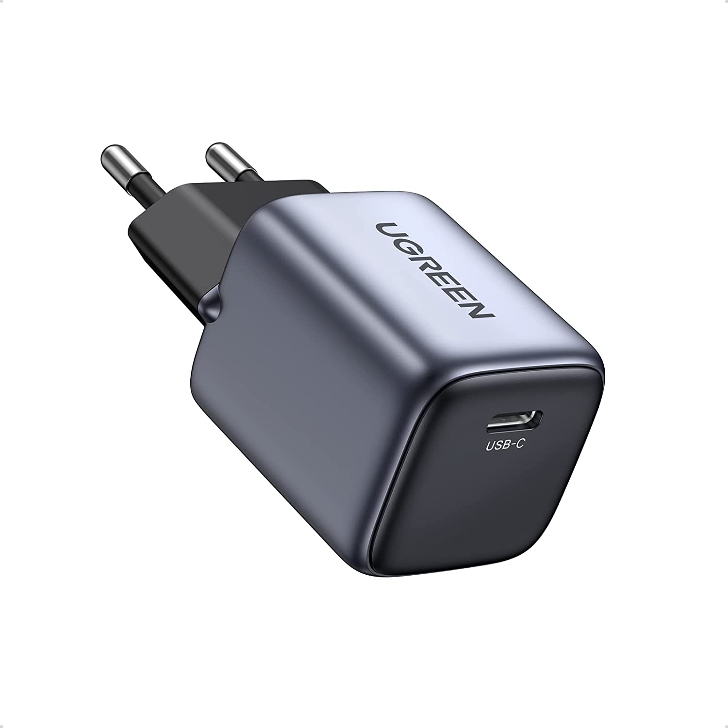 Încărcător Rețea Ugreen Nexode 20W GaN Quick Charge USB-C Negru