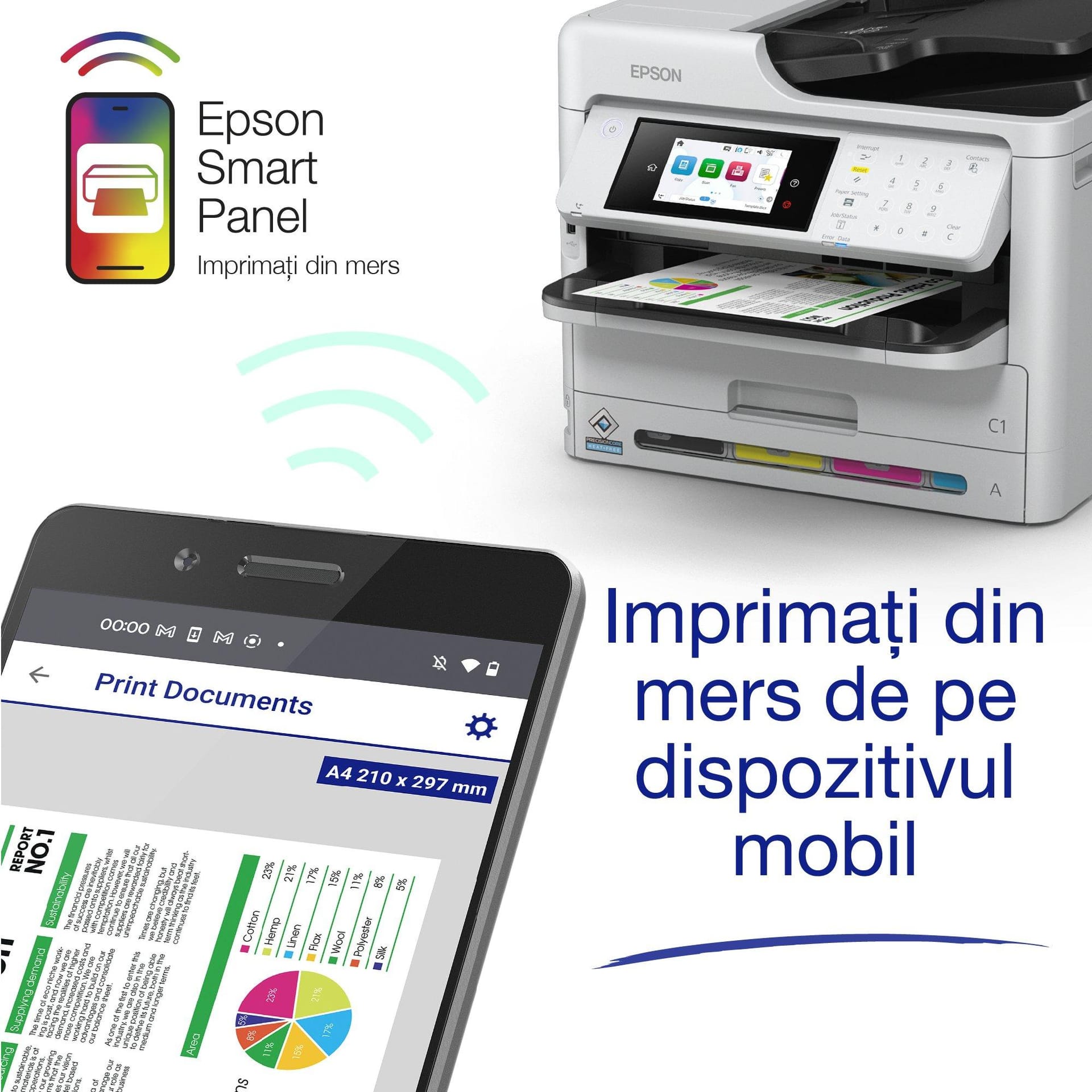 Multifuncțional Epson WF-C5890DWF A4 Color 34ppm Duplex Wi-Fi - imagine 15
