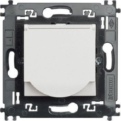 Priza Bticino Living Light, 2 Module, Alb