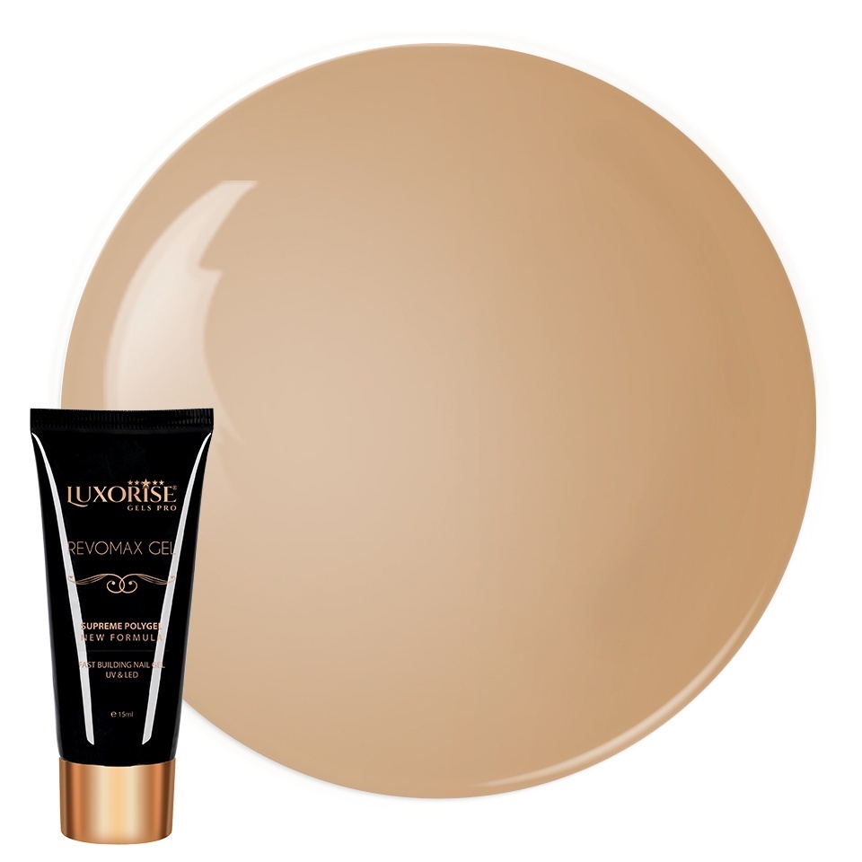 Polygel Revomax Nude Chocolate Luxorise, 15ml