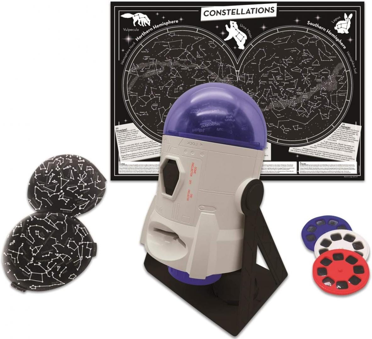 Proiector Planetariu 2in1 Constelatii 360° Lexibook Disney - imagine 6
