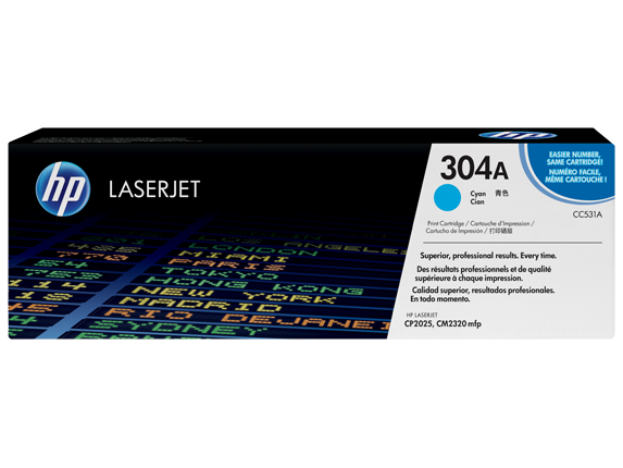 Toner Original HP CC531A Cyan - 2800 Pagini Color LaserJet