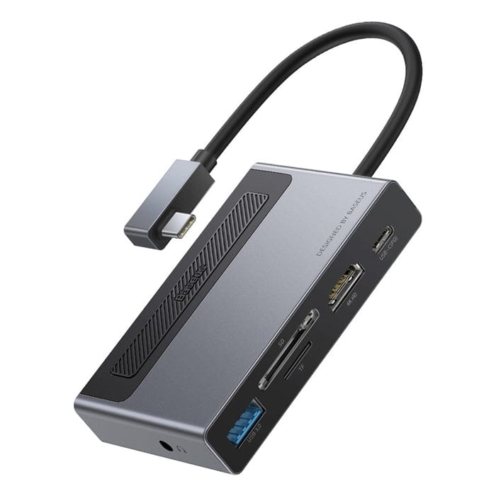 Docking Station Baseus CAHUB-DA0G USB-C Gri, HDMI 4K - imagine 4