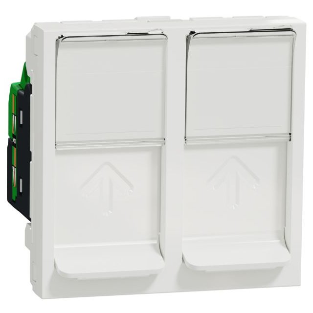 Priza Dubla RJ45 CAT6 STP Schneider