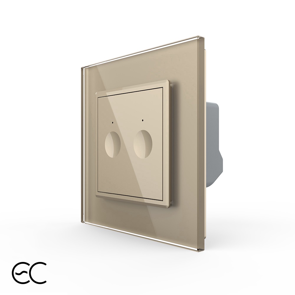 Intrerupator Dublu Touch Zigbee Livolo, Sticla - imagine 9