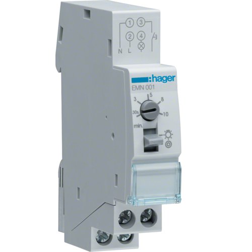 Releu Temporizare Scara 16A Hager EMN001