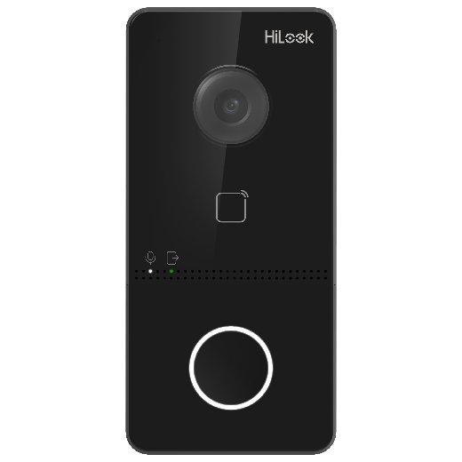 Videointerfon de exterior IP Hikvision HiLook VI-V400W, 2MP, IR 3m, aparent, IP65, PoE, 2000 utilizatori