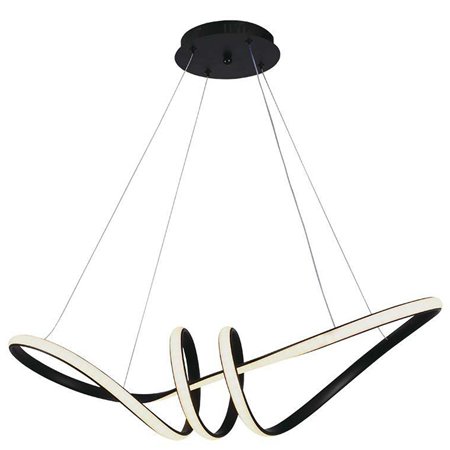 Candelabru LED V-TAC 24W 3000K Negru 72x30cm
