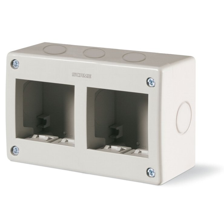 Carcasa 4 Module IP40 Scame Evolution | Gri