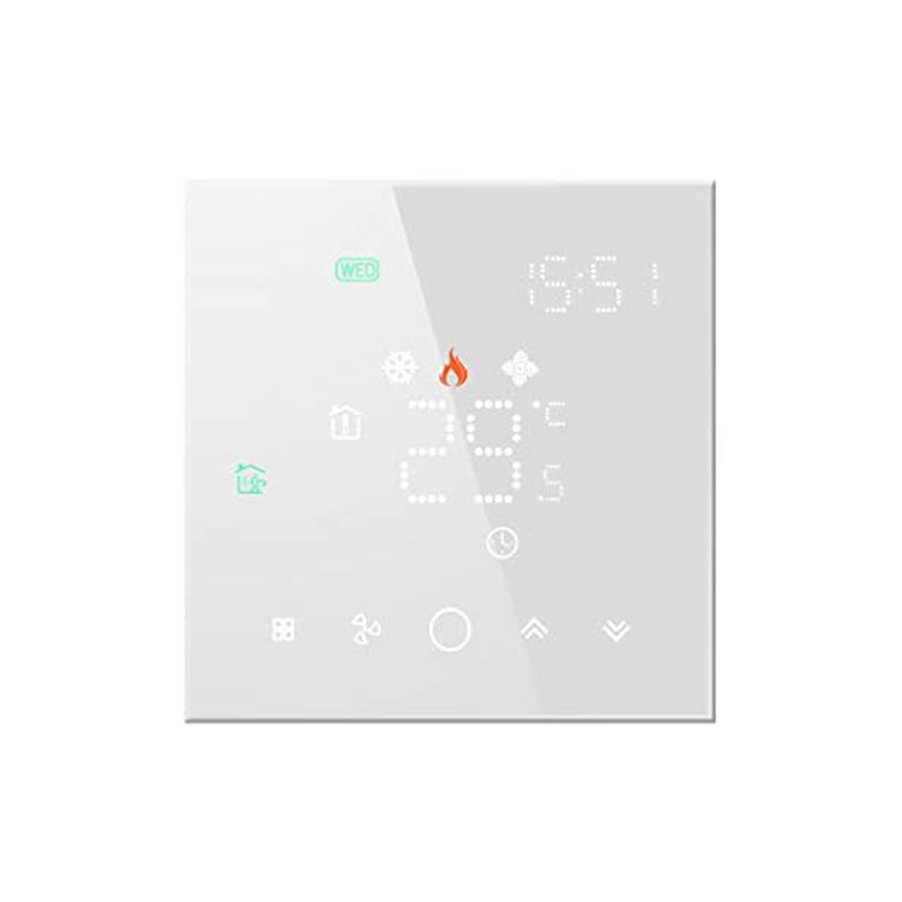 Termostat Wi-Fi BeOk TGW003, control pardoseală
