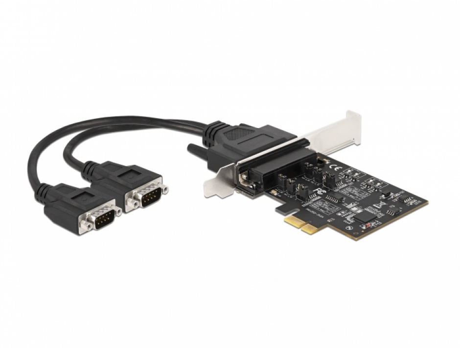 Card PCIe 2x Serial RS-422/485 Delock
