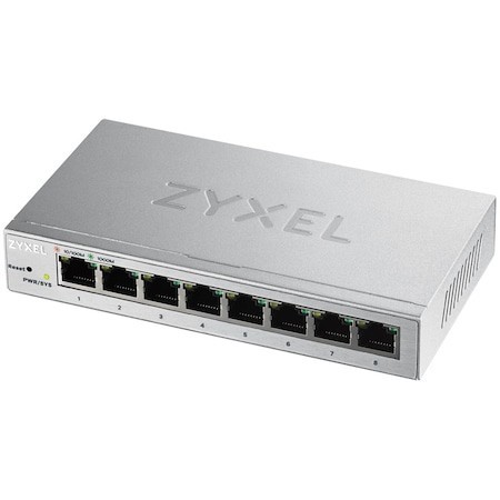 Switch Zyxel GS1200-8 Gigabit 8 Porturi - Web Managed